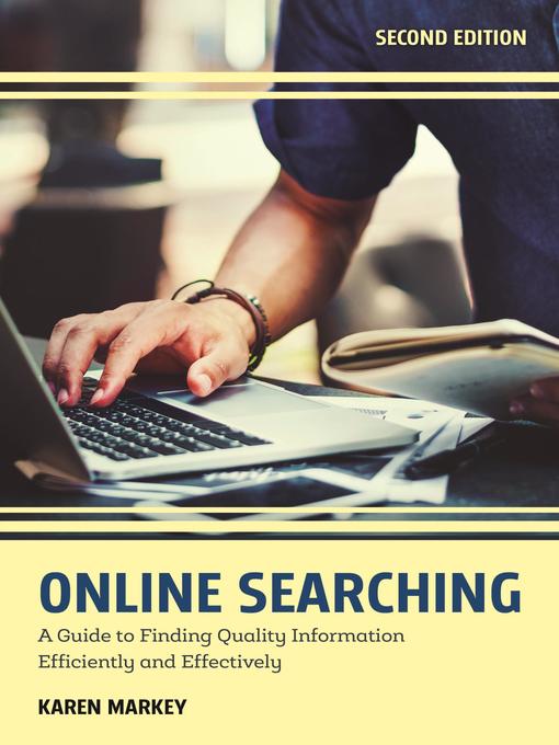 Title details for Online Searching by Karen Markey - Available